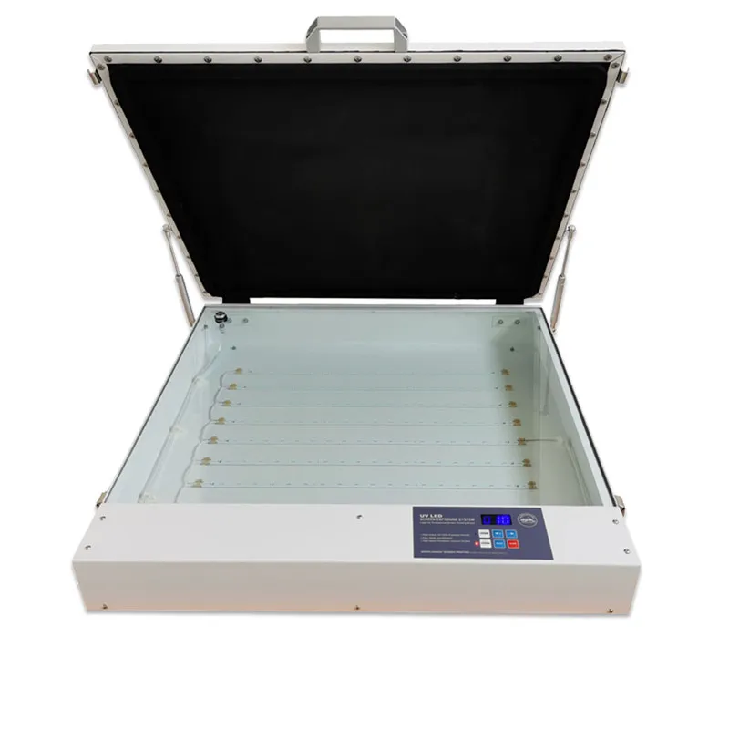 80W Tabletop Precise 50ร60cm Vacuum LED UV Exposure Unit Silk Screen Frame Machine