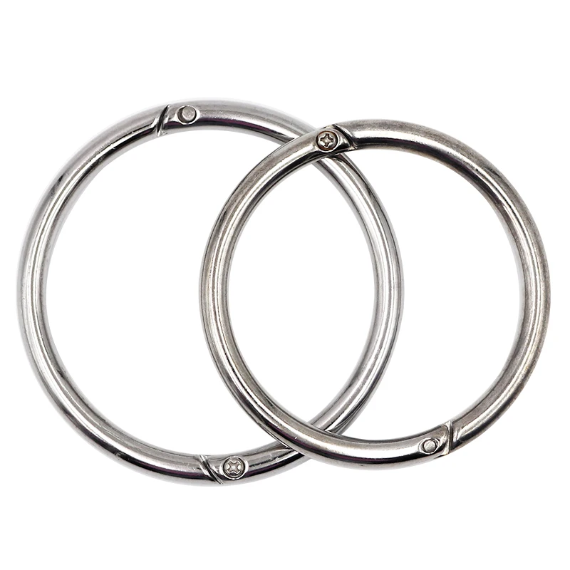 1 Pcs Metal Cattle Nose Rings Cattle Traction Ring Bull Cow Cattle Nose Ring Two Size Livestock Accessories Animal Supplies