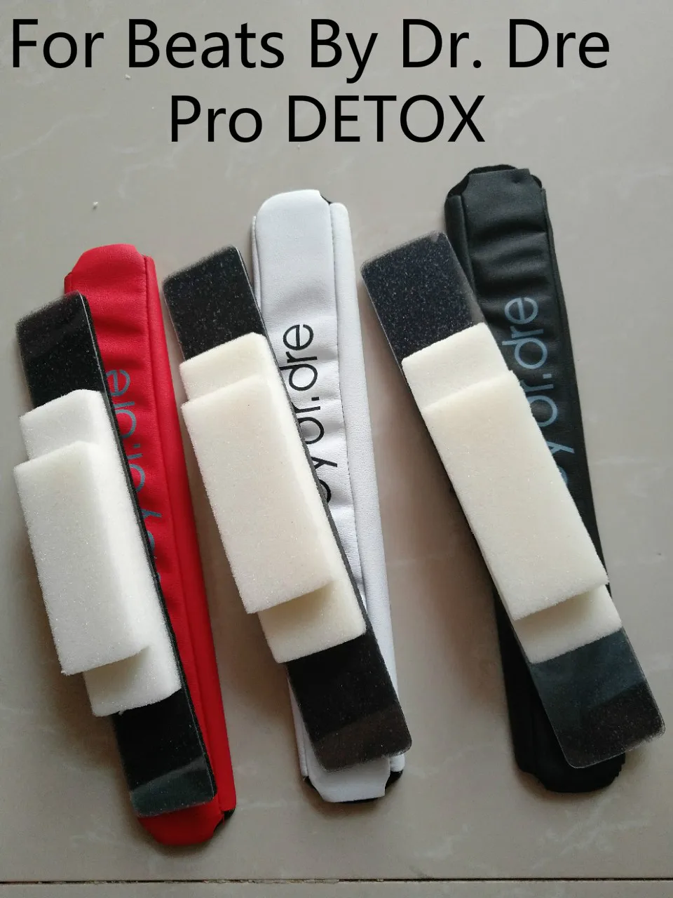 

For Pro DETOX Replacement Headband Pad Cover Headset Repair Parts Sponge Cushion for Beats By Dr. Dre Pro DETOX Headphone