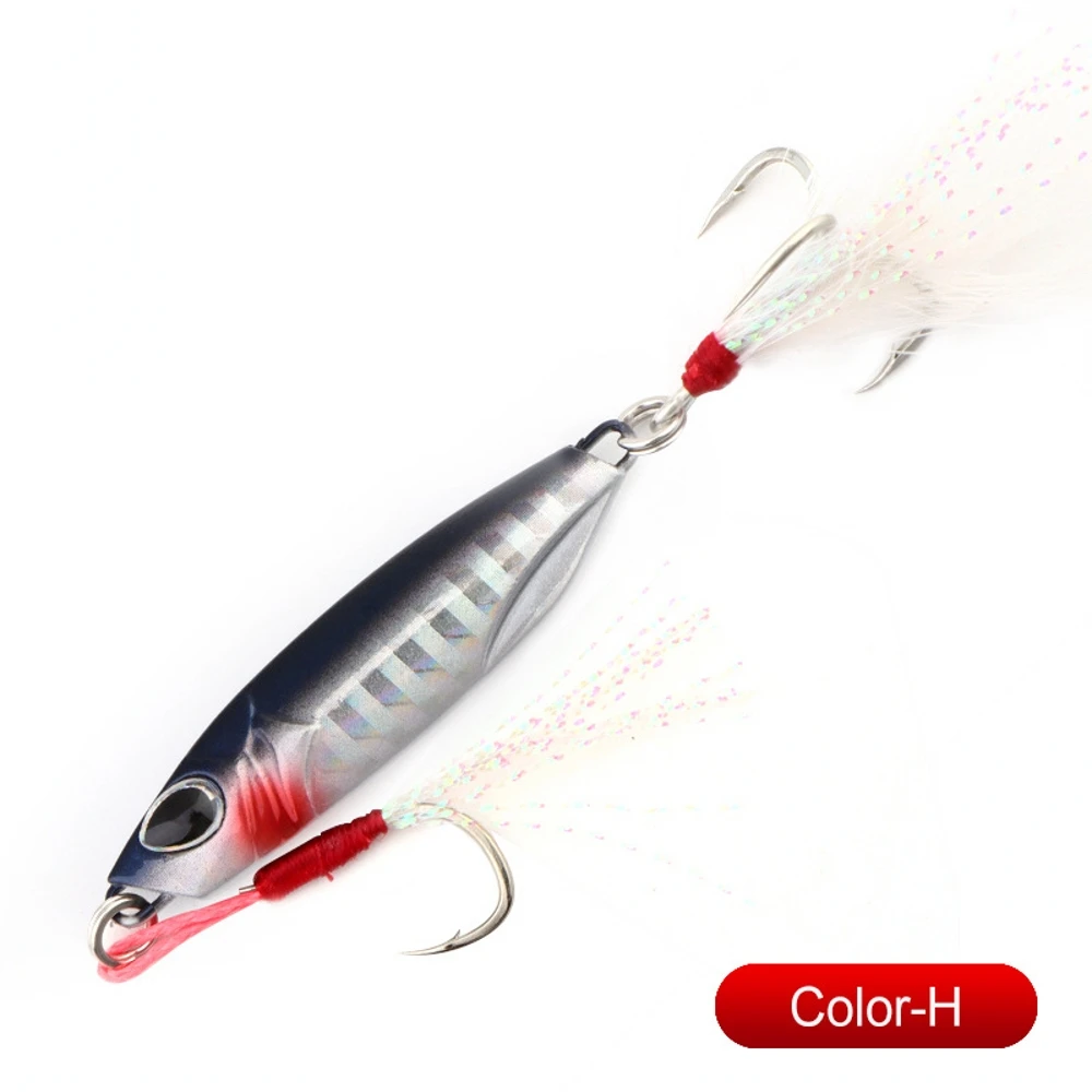 Jigs Sea Fishing Metal Jig Spoon 10G 15G 20G  30G Shore Casting Jigging Lead Fish Sea Bass Fishing Micro Jig Slow Jigging