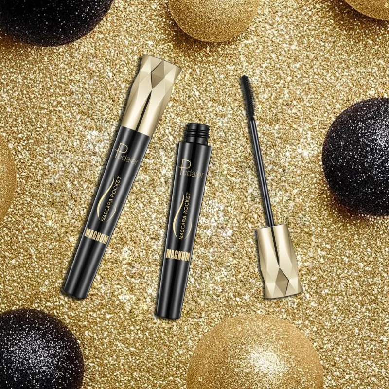 4D Silk Fiber Lash Mascara, Curling, grosso, Volume, Express cílios extensão, impermeável, duradouro líquido, Rimel maquiagem, TSLM1