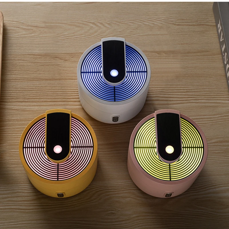 موزع روائح الزيوت العطرية USB سعة 220 مل، ناشر عطري مع أضواء LED متغيرة الألوان، مرطب هواء لغرفة نوم المكتب المنزلي #1