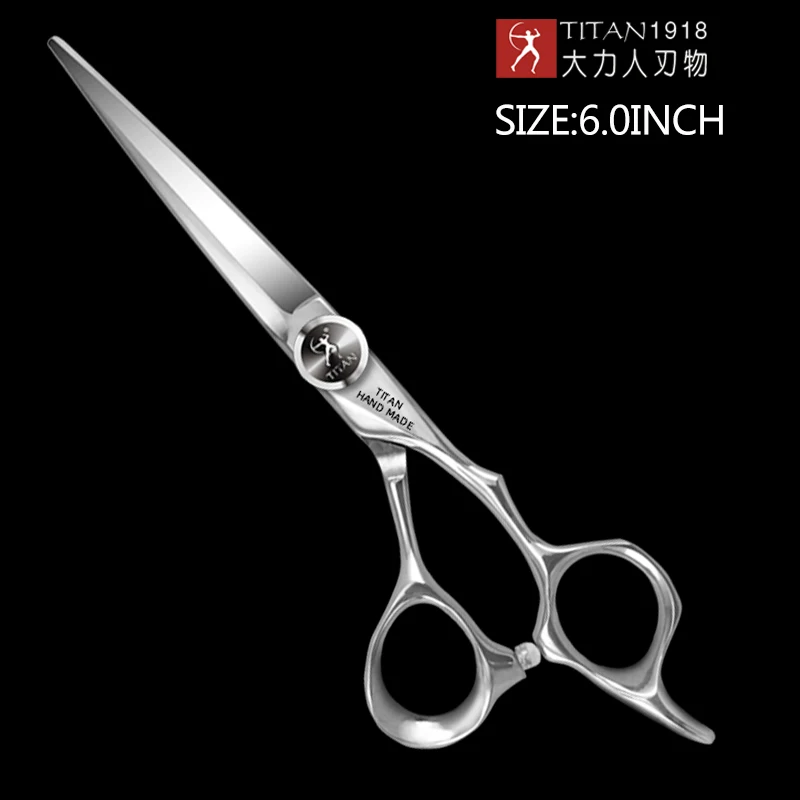 Titan 6 Zoll Effilierschere aus Edelstahl für Friseursalons – Detail 7