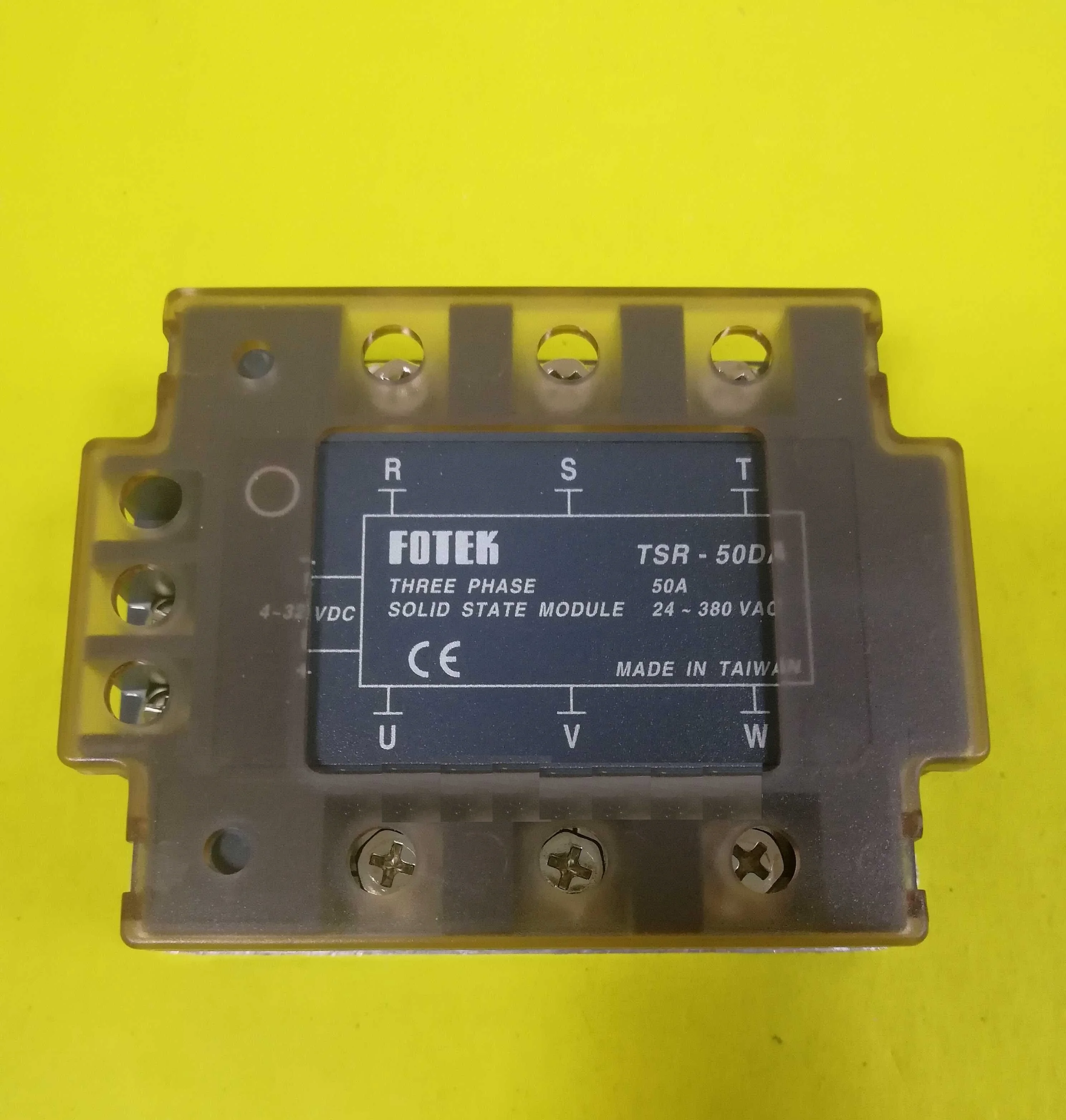 TSR-50DA   New original Taiwan FOTEK SCR module solid state relay