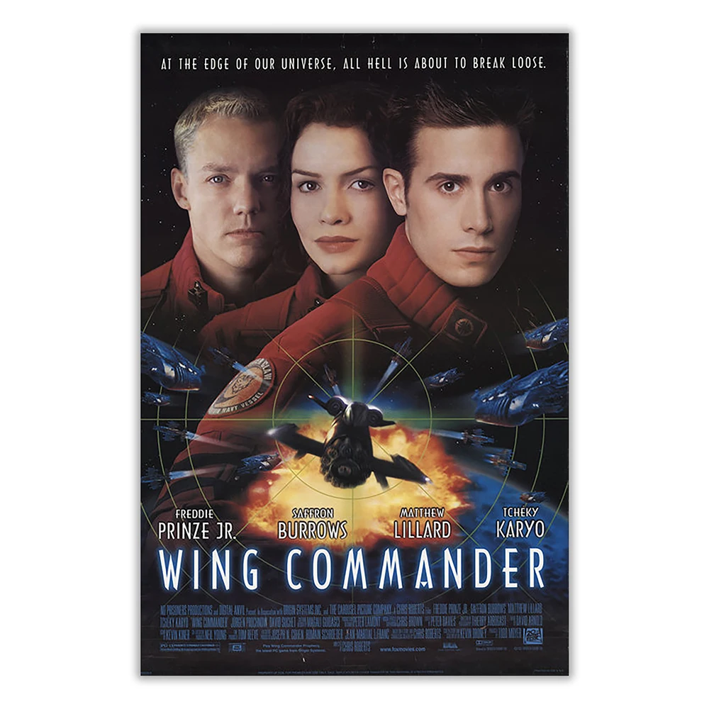 V2272 Wing Commander Vintage Classic Movie Wall Silk Cloth HD Poster Art Home Decoration Gift