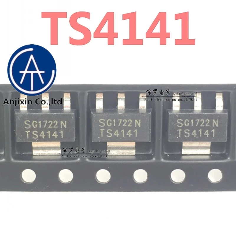 10 pçs 100% original novo estoque real transiente supressão diodo bts4141n ts4141 sot-223