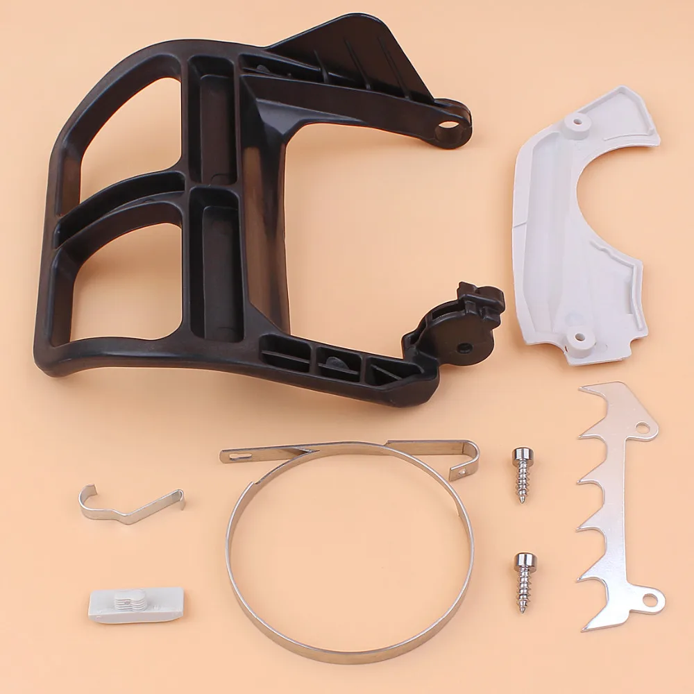 フロントハンドルブレーキバンドカバーバンパースパイクキットstihl MS210 MS230 MS250 021 023 025 ms 250 230 210チェーンソーガスのこぎり
