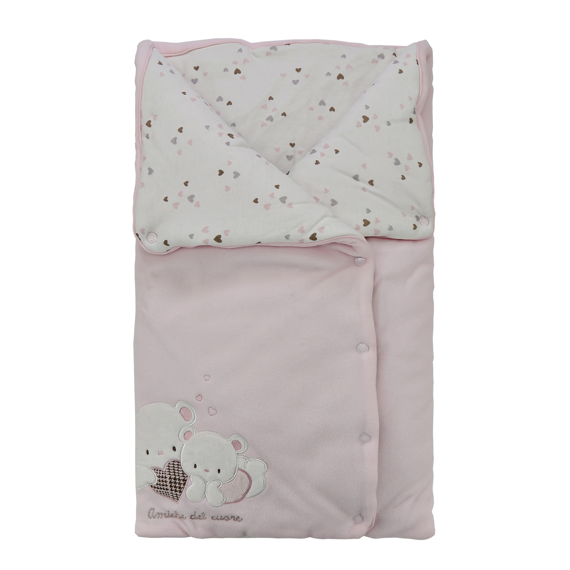 Soft Warm Newborn Baby Girls Wrap Blankets Baby Boy Sleeping Bag Envelope For Newborn Sleepsack Thicken Cocoon for baby 0-12M