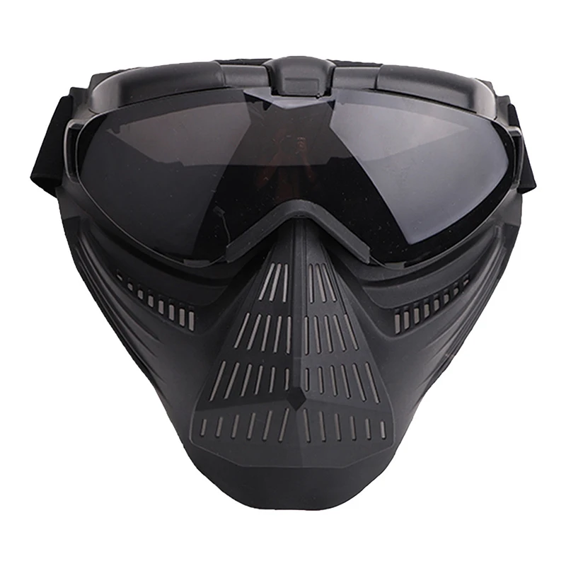 Tactical Airsoft Mask Outdoor Military Hunting CS Shooting PC Lens Breathable Helmet Mask Paintball BB Gun Protective Equipment