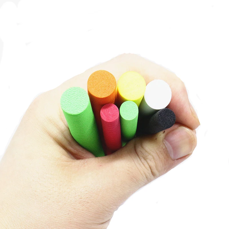 Persuader 5posts pack 8mm 12mm cylindry piankowe do wiązania much wysokowydajne, wytrzymałe pianki EVA słupki piankowe popper materiały do wiązania głowic — zdjęcie 3