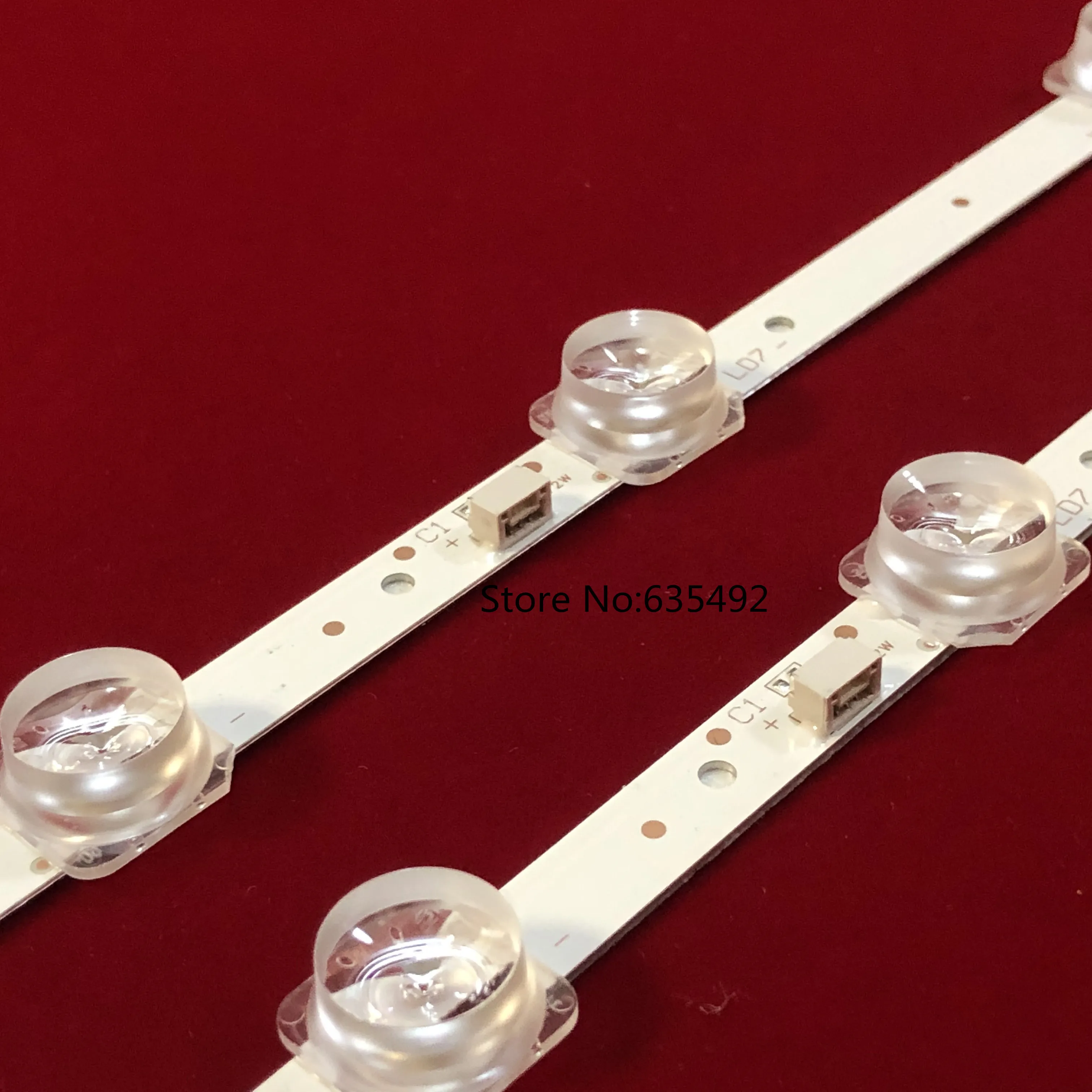 

20PCS LED Strip For 43HR330M11A1 V1 GIC43LB32-3030F2.1D-v0.9 4C-LB4311-HR01J 43V2 43L2F 43L6F 43F6F 43UD6306 43UD6406 43UD6426