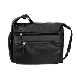 Bolsa de ombro de pano Oxford masculina de grande capacidade, design multifuncional, lazer britânico, estilo universitário, alta qualidade, nova