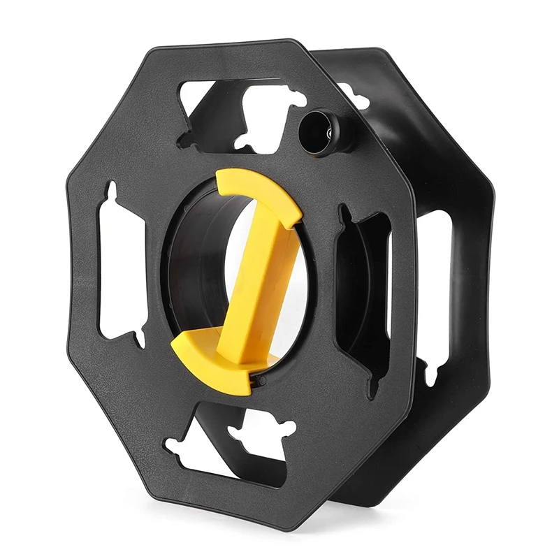 Kabel Luar Ruangan Gulungan Rapi 25M Penyimpanan Gulungan Kawat Ekstensi Bingkai Rapi Menggulung Berdiri untuk Karavan Yacht RV Penyimpanan Kabel