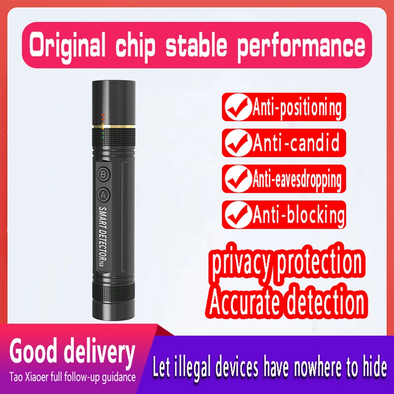 Protable Wireless RF Signal Scanner Anti Steal Detector GSM GPS Finder For Woman Security Alarm Smart WIFI Camera Detector