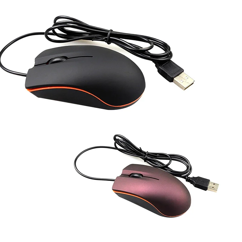 Mini M20 Wired Mouse Optical USB 2.0 Pro Gaming Mouse Optical Mice Frosted Surface