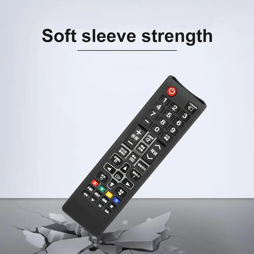 2020 حار! التلفزيون عن بعد سيليكون حالة مكافحة زلة غطاء مقاوم للصدمات لسامسونج BN59 AA59 صدمة واقية وقابل للغسل التلفزيون عن بعد يغطي