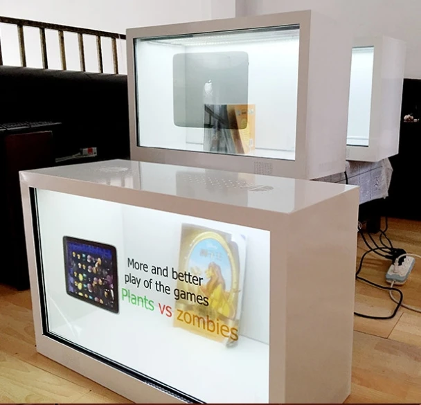 43 inch LCD Transparent advertising screen display