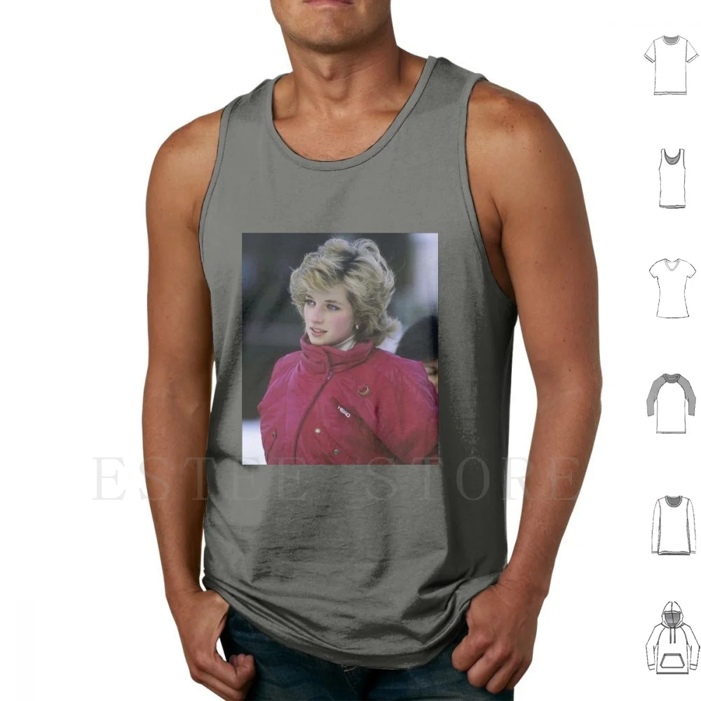 

Принцесса Диана, повседневные красивые майки, жилет без рукавов, принцесса Диана, принцесса Диана, королевская семья, королевская леди, Диана