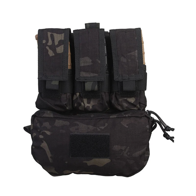 

Emersongear Tactical Assault Back Pouch Panel Magazine Mag Bag MOLLE Backpack For Plate Carrier Vest Airsoft Hunting EM9300