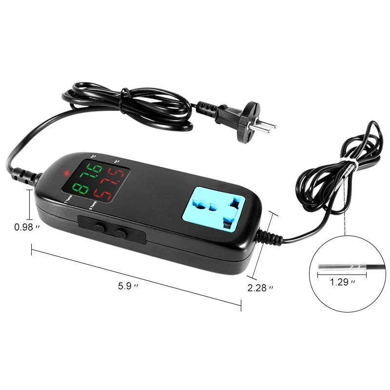 Homebrew Fermentation Temperature Controller & Brew Heating Belt For Beer Wine Spirits 25Watt EU Plug Fermentation Tools