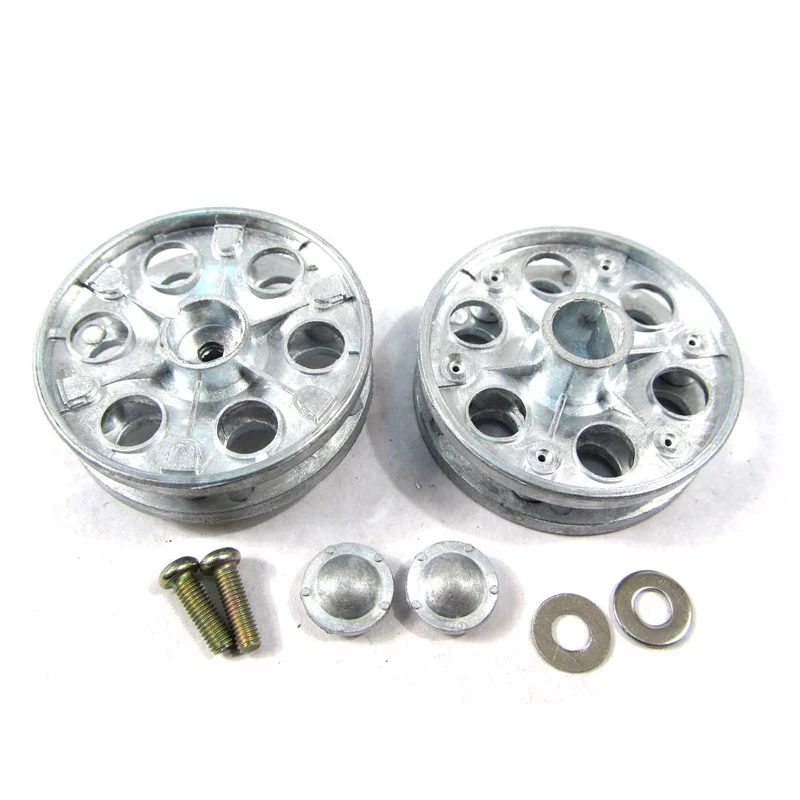 Mato 1/16 T-34 metal sprockets & idler wheels with bearing for Heng Long 3909-1 T-34 tank metal wheels upgrade parts