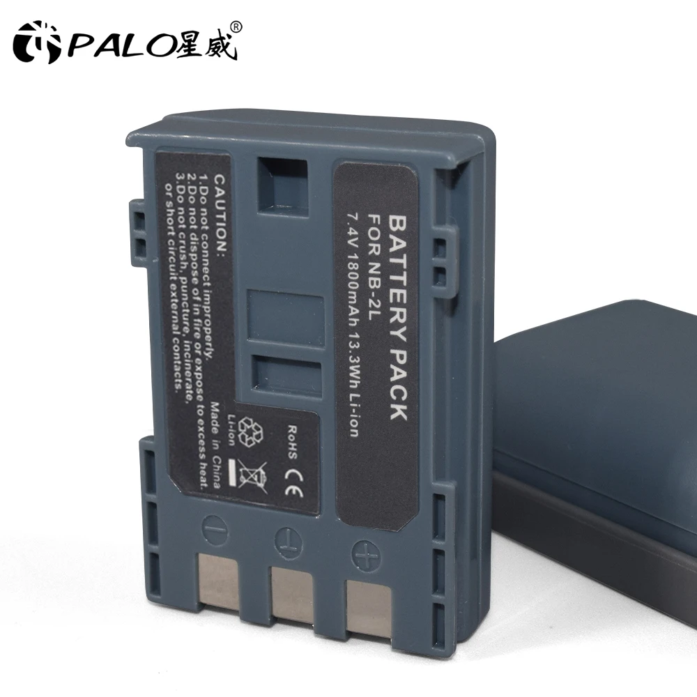 PALO NB-2L NB2L NB-2LH NB2LH 7.4V Li-ion Rechargeable Camera Battery for Canon Camera Powershot g9 s70 EOS 350D 400D Rebel xti