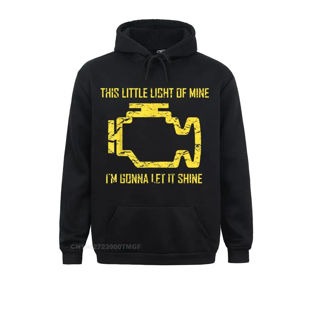 Rife Women's Sweatshirts Long Sleeve Camisas Sweater This Little Light Of Mine - Check Engine Light T Shirt Hoodies Summer Hoods