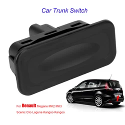 Car Trunk Switch Boot Tailgate Control Rear Button Automotive Accessories For Renault MEGANE 2 3 CLIO MK3 MK4 Scenic MK2 Kangoo