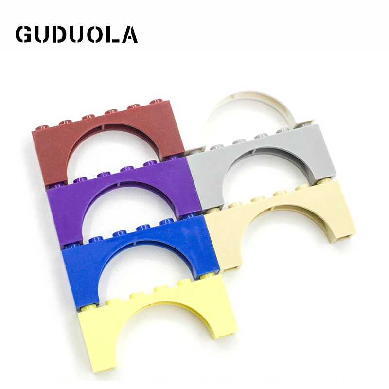 

Guduola Special Brick with Inside Bow 1x6x2 Arch Medium Thickness Top 15254 MOC Building Block Parts 30pcs/lot