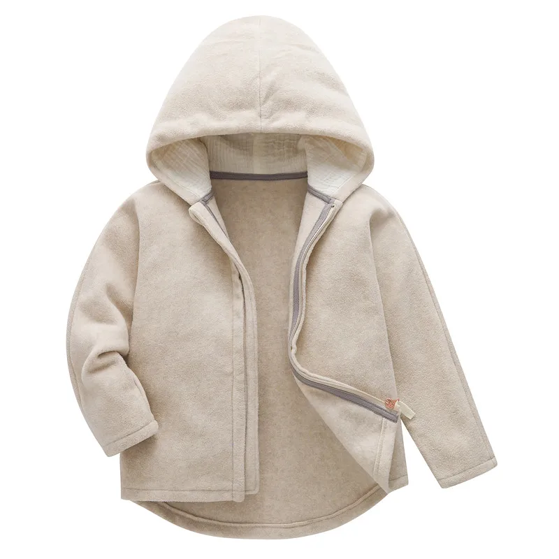 

New Spring Autumn Children Kids Clothes Baby Boys Girls Polar Fleece Jacket Outwear Boy Girl Soft Warm Jackets