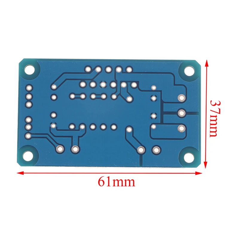 Placa amplificadora de potencia, PCB paralelo desnudo, placa de amplificador Digital, LM3886 TF, DC + 20-28V, 68W, 61mm x 37mm, 1 unidad