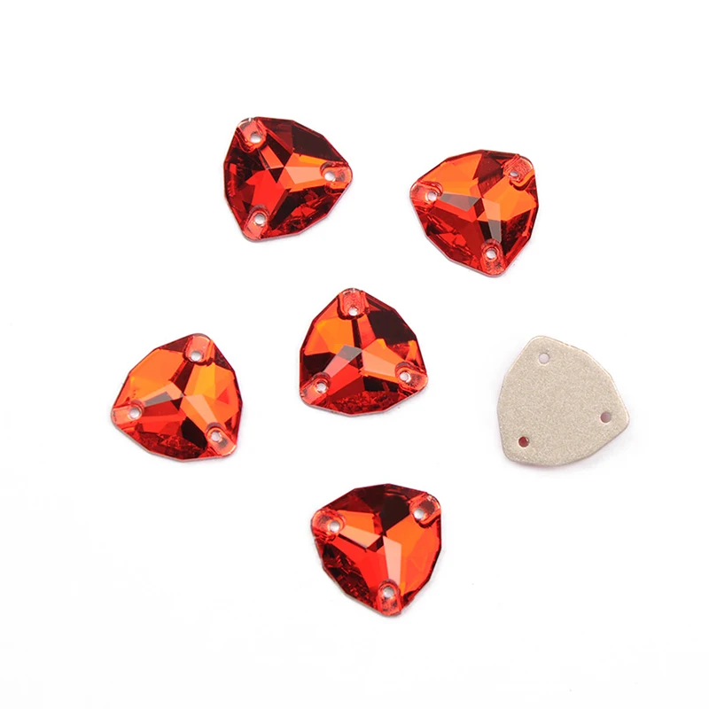 YANRUO 3272 Fat Triangle Alle Farben Aufnähsteine Glas Kristall Strasssteine AAAAAA Qualität Nähsteine für Kleidung, Kleider, Schuhe – Detail 19