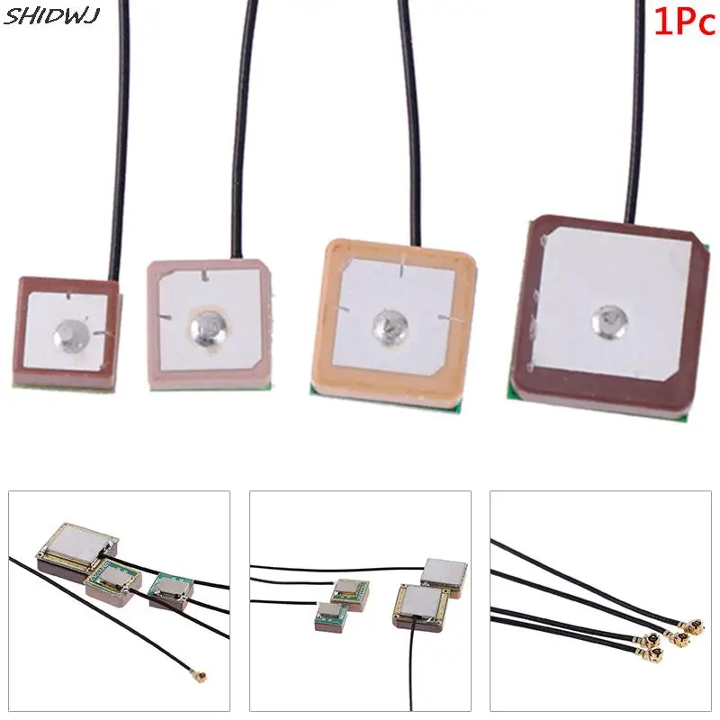 1Pc GPS Antenna 28db High Gain Active Builtin Ceramic Drone Aerial Antenna 1575MHZ 3V---5V DC