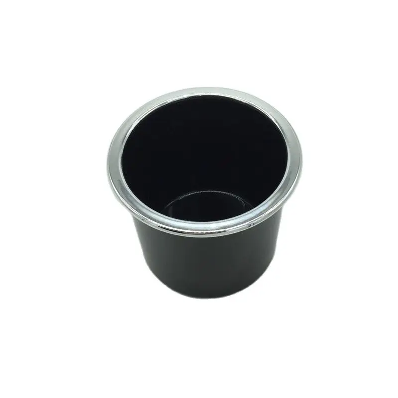 

10 PCS Silver-Rimmed Plastic Cup Holder Is Embedded In The Tabletop To Be Installed To Fix Water Cups Or Beverage Bottles