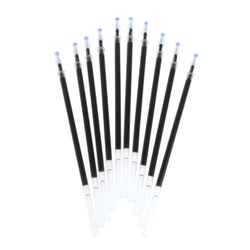 10pcs/lot 0.5mm Pen Refill Office Signature Rods For Handles 0.5mm Red Blue Black Ink Refill Office And School Supplies