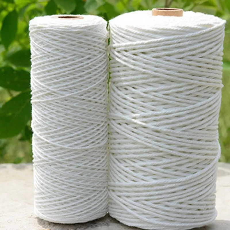 

1PC 1/3mm Thick Butcher's String Cotton Twine Meat Prep Trussing Turkey Barbecue Strings Meat Sausage Tie Rope Cord 100 meters