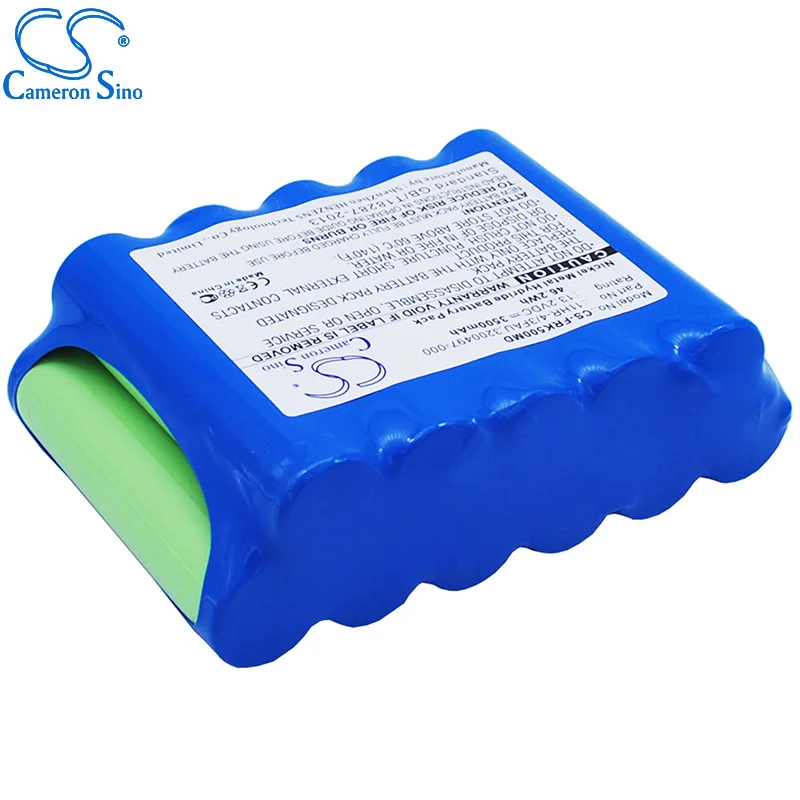 بطارية CameronSino لـ Fujikura FSM-50S 50R 60S 60R تناسب Fujikura 11HR-4/3FAU بطارية بديلة طبية 3500 مللي أمبير/46.20 وات في الساعة باللون الأزرق