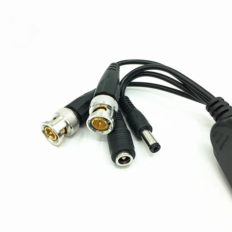 1 Pairs 1CH Passieve Balun RJ45 Cctv Video Balun Coax Bnc Video Power Transceiver Te CAT5e/6 RJ45 Connector twisted Pair