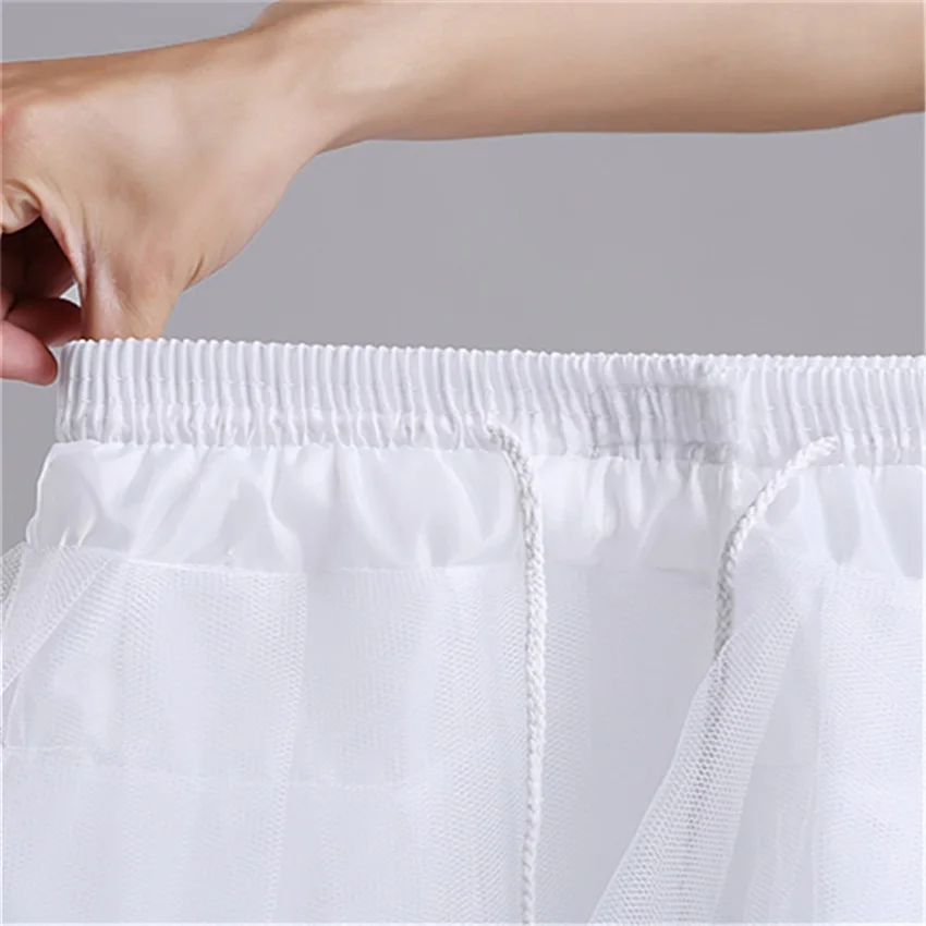 Jupon de Ballet Blanc en Tulle à Volants, Court, pour Patients à la Crinoline, Sous-Jupe pour Enfant, Fille et Dame, en Stock, de Qualité Supérieure