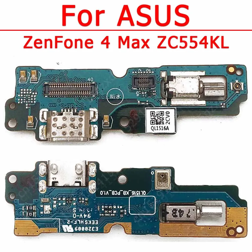 

Charging Port for ASUS ZenFone 4 Max ZC554KL USB Charge Board PCB Dock Connector Flex Replacement Spare Parts