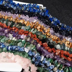 4-7mm Natural Irregular Chip Stone Beads Irregular Shape For DIY Necklace Bracelet Fashion Charm Jewelry Making 16