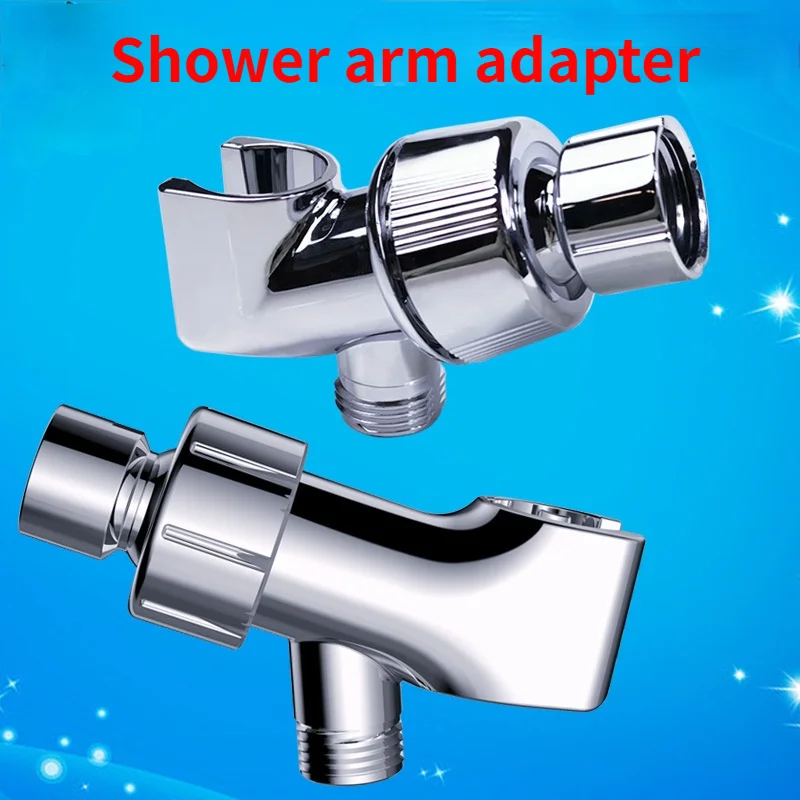 Dusche Halter Dusche Arm Adapter Galvanik hand Dusche Halter Rack Düse Basis Befestigung Sitz Bad