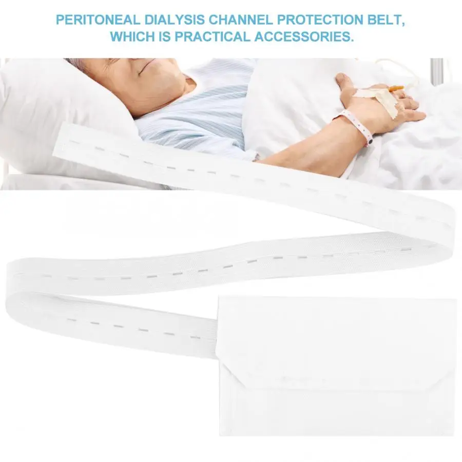 Adjustable Button-Type Peritoneal Dialysis Catheter Belt Patient Peritoneal Tube Correction Wrist Peritoneal Tube Bel