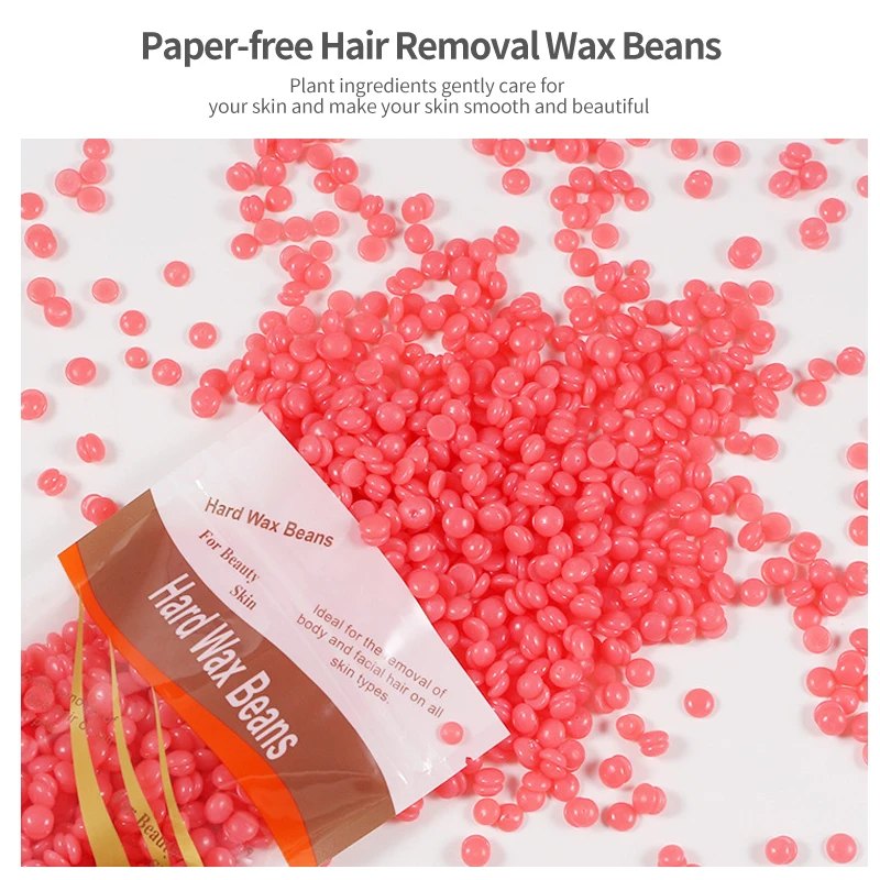 100g/Pack Hair Removal Cream Wax Beans Depilatory Hot Film Wax Pellet Removing Bikini Face Hair Legs Arm  Bean Unisex