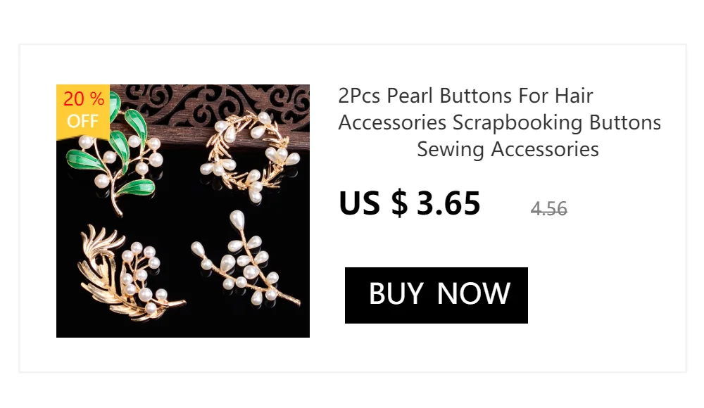 5 Pcs Rhinestone Pearl Flower Plate Diamond Button Jewelry Scarf  For Hair Accessories Sewing Decorative Clothing Coat Buttons