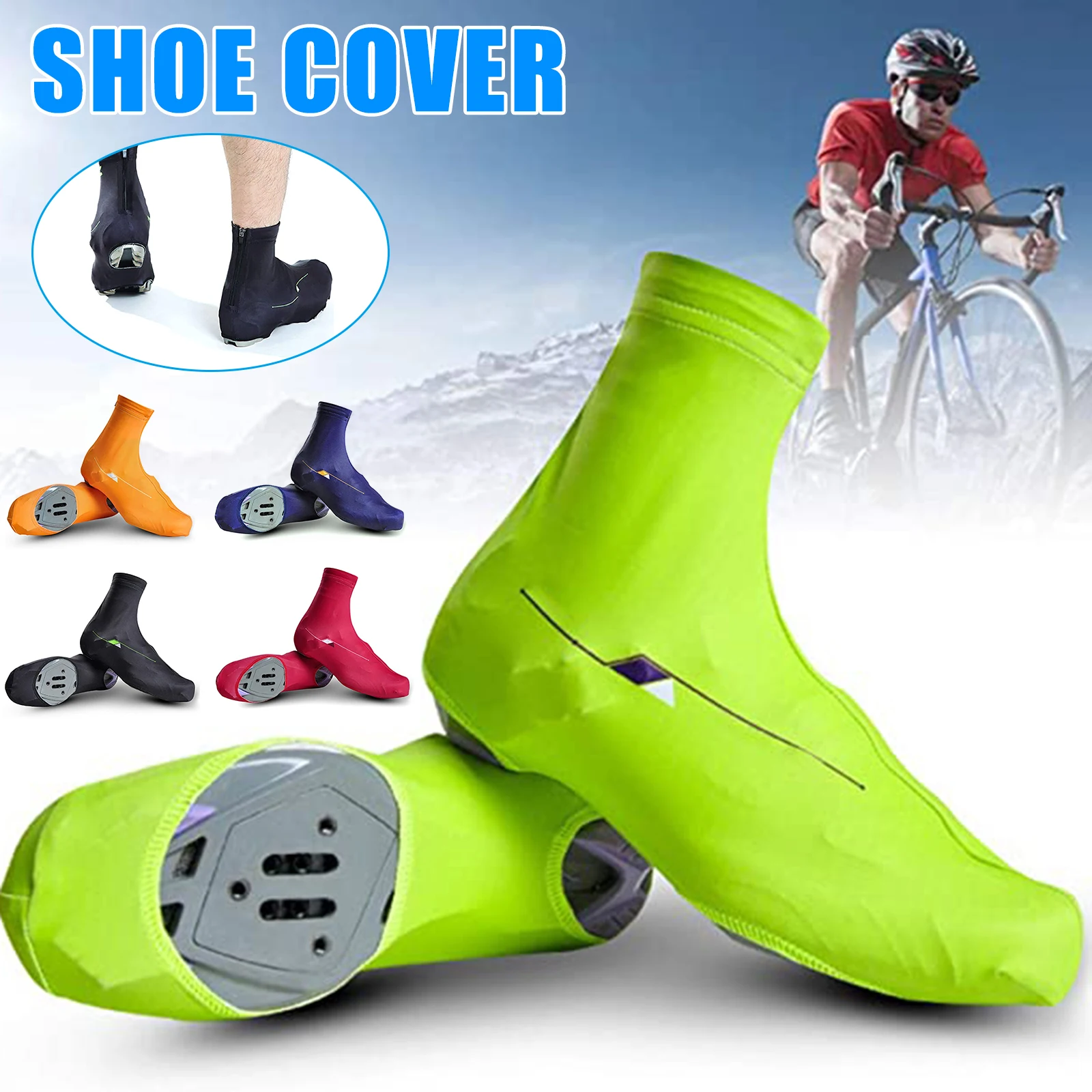 

Cycling Shoe Covers Convenient Bike Shoe Covers Windproof Shoe Warmers Overshoes Mountain Road Bike Shoes Covers 2023 New