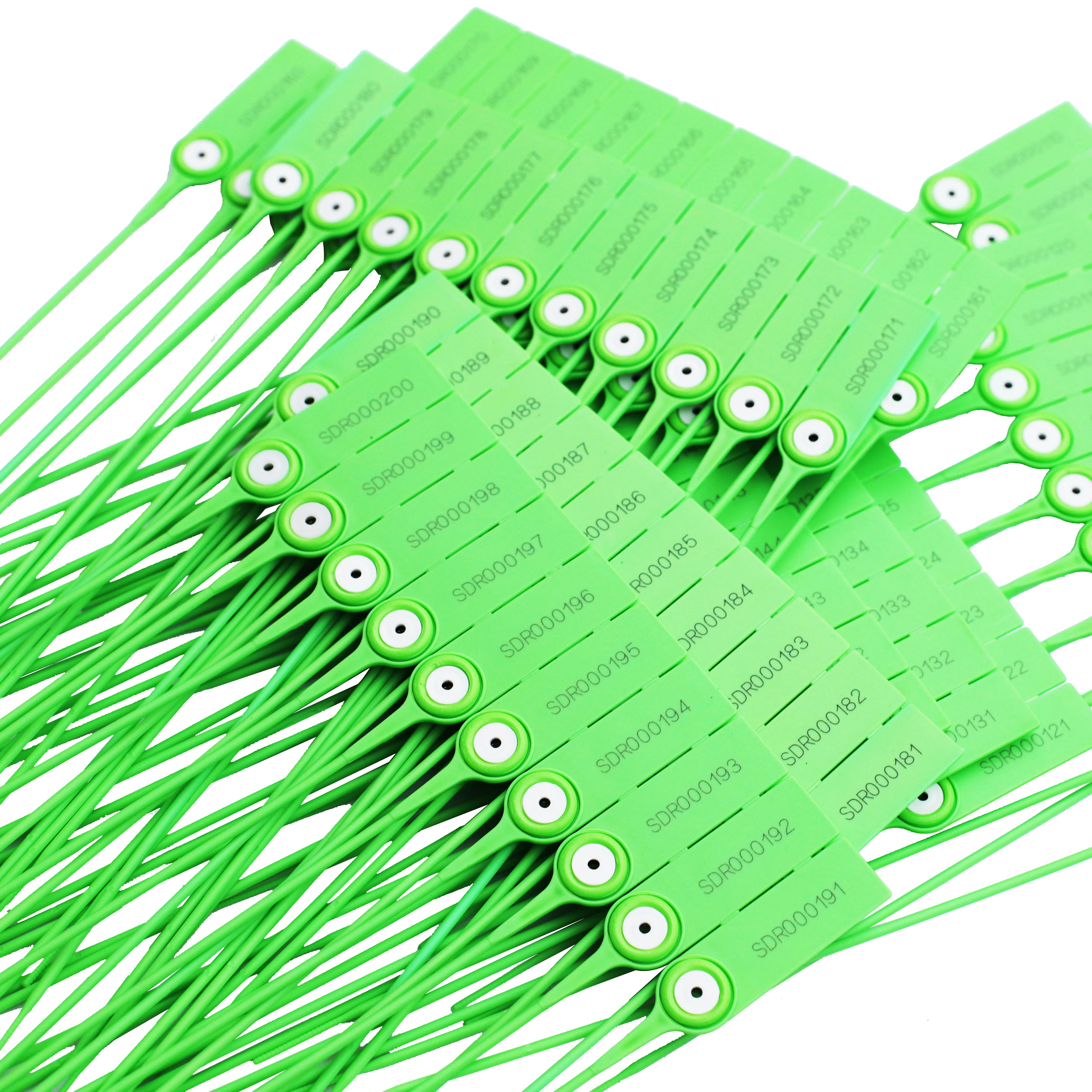 350mm Plastic Seals Adjust Plastic Security Seal With Metal Insert Safety Pull Tighten Container Seal Unsustainable