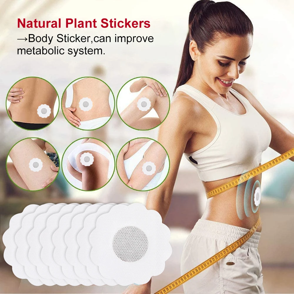 8pcs Sumifun Slimming Navel Sticker Weight Lose Products Slim Patch Burning Fat Patches Hot Body Shaping Slimming Stickers New