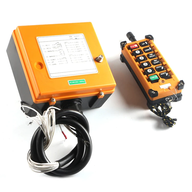 F23-A++ single speed radio industrial crane wired remote control