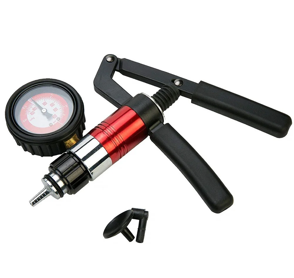 MACTANT Auto Diagnostic-tool Car Auto Handheld Vacuum Pistol Pump Brake Bleeder Adaptor Fluid Reservoir Oil Tester Tools Kit